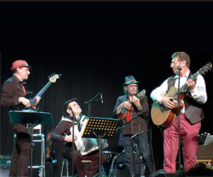 Photo d'un conert de Pierre Betsch et son groupe