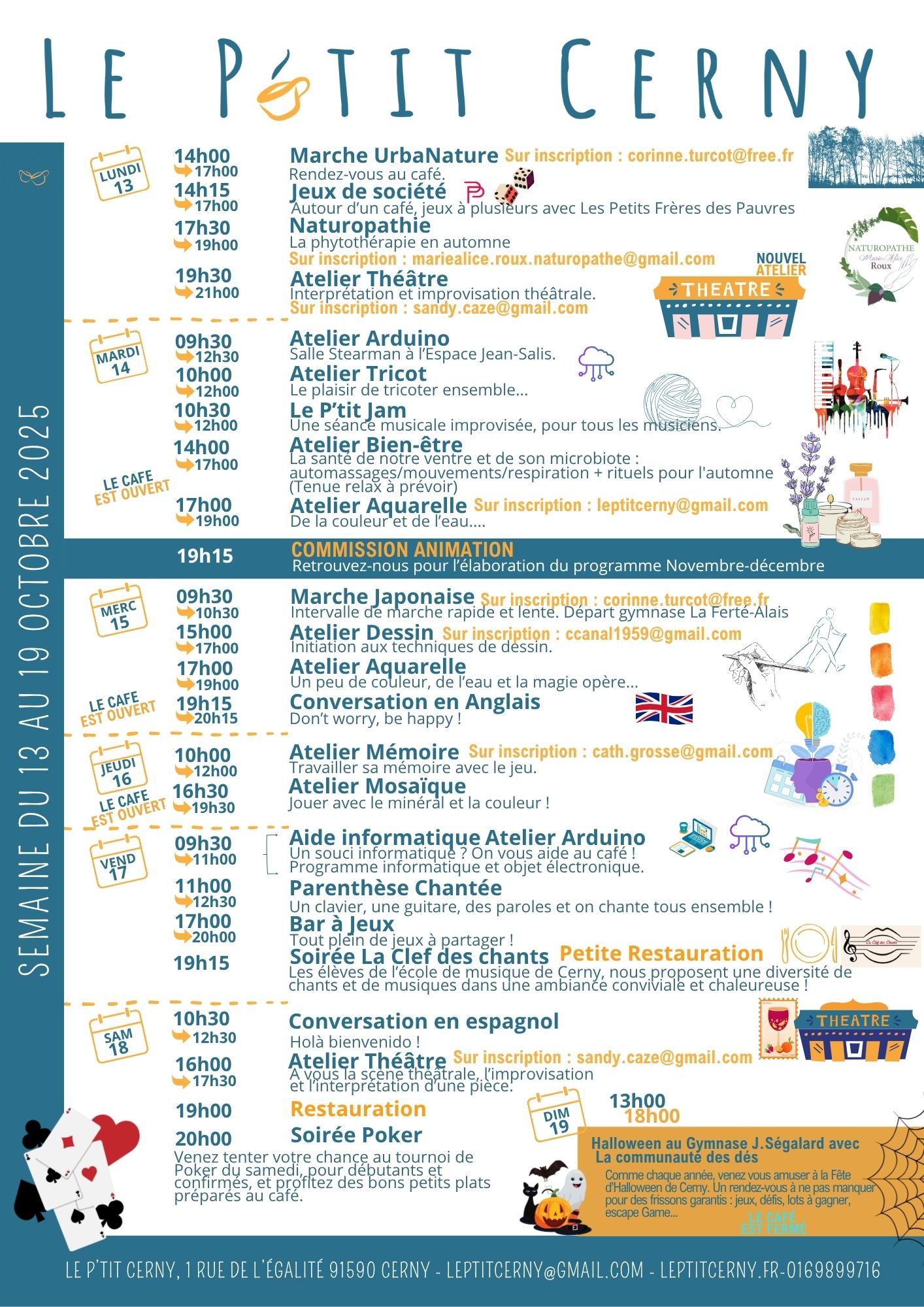 LH SEMAINE 13 AU 18 OCT